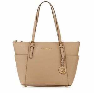 Michael Kors Beige Leather Tote